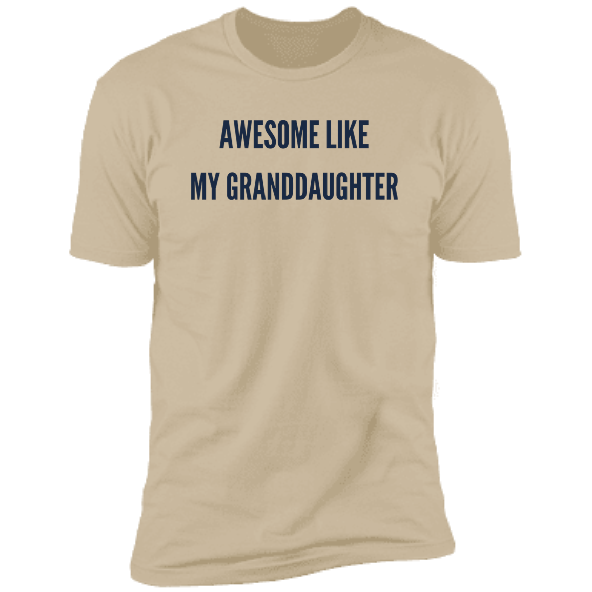 Aweson like my Granddaugther Premium Short Sleeve T-Shirt